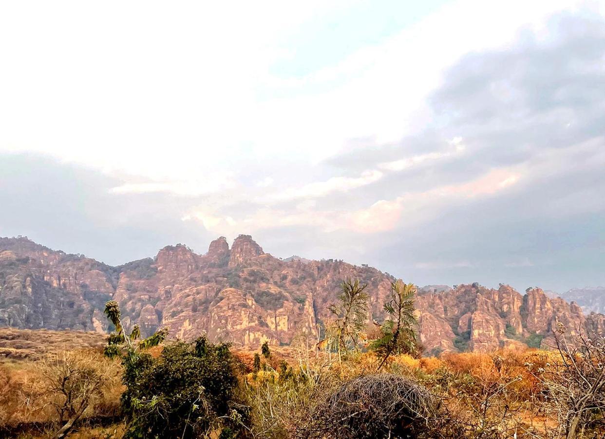 Aparthotel Piedra De Cobre Tepoztlán Exterior foto